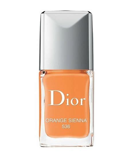 dior vernis orange sienna|dior vernis nail polish.